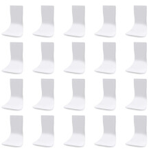 20X Tropf Schale für Seifen Spender An Der Wand Montiert Halter, Zubehör für Desinfektion Spender, für Alle Seifen Spender, ÜBerlauf Schale Zur