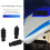 3 x push, waterproof, rubber seal, bellows model 37 mm for RC boat 10