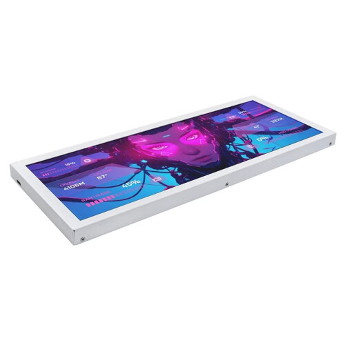 Écran Secondaire IPS de 12,3 Pouces 1920x720 Affichage Intelligent USB Type-C Écran Étendu pour Moniteur D'Ordinateur CPU GPU RAM 1