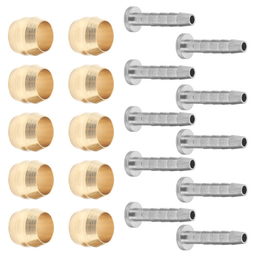 Ensemble d'inserts d'olive en cuivre pour durite BH90 - 11,0 g