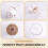 360 Rotation Silverware Organizer for Kitchen Counter,Utensil Holder Box Silverware Box Holder for Party 5