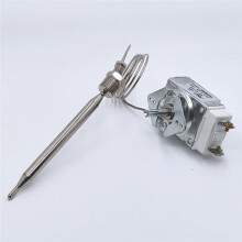 Termostato di Sicurezza con Interruttore di Limite Superiore e Manopola di Controllo, Controllo Termostatico Millivolt per Robertshaw Modello 1/4"