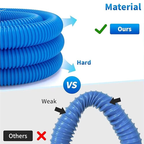 Pool Hoses for Above Ground Pools Pool Filter Pump Hoses Compatible with Filter Pump 607 637 Accessories 1