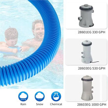 Pool Hoses for Above Ground Pools Pool Filter Pump Hoses Compatible with Filter Pump 607 637 Accessories
