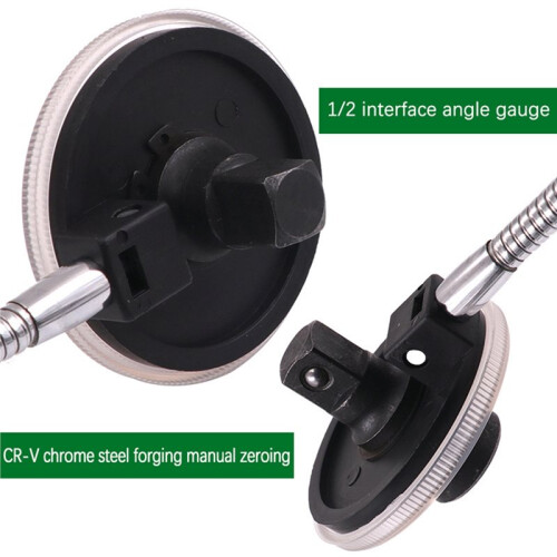 360 Degrees Torque Meter Calibrated in Degrees Torque Angle Gauge Torque Wrench Adjustable Torque Regular Scale