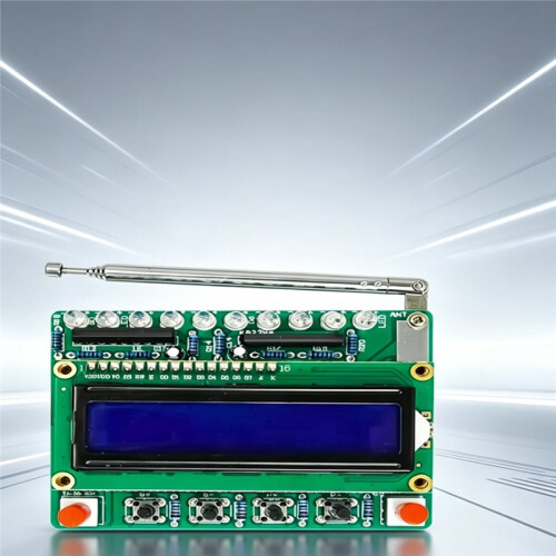 DIY Kit for 51 Microcontroller RDA5807 FM Digital Radio with Level Indicator TJ-56-634