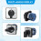 660V 20A 6 Terminals 4 Positions Rotary Cam Changeover 7