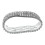 Wedding Bridal Stretchy 8 row Rhinestone Bracelet Bangle 28 mm 3