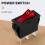 Rocker   OFF Bright Bipolar 28x10mm 250V 15A 3 Terminals RED 7