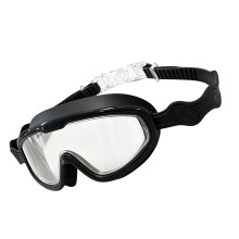 Anti-Beschlag-Schwimmbrille, verstellbare-Schwarz