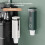 Disposable CupHolder Automatic Cup Extractor Wall-Mounted Perforation-Free WaterCup Shelf Storage Artifact Storage Box,A 3