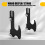 Sword Display Stand,Sword Hook,Acrylic Two-Layer Wall-Mounted Samurai Sword Stand Display Stand,Support All Swords A 2