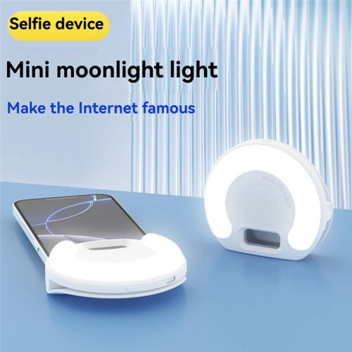 Ringlight Selfie Light Clip  Light for Mobile Phone Light Ring Video Photo Lamp Flashlight Back Light USB Charge A 2