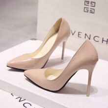 (Apricot,34)Chaussures à talons hauts à talons hauts rose chic avec semelle en caoutchouc pour occasions spéciales