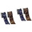 4Rouleaux Ruban Cadeau Polyester Bleu -Café Décor Bouquets DIY 3
