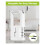 Knife Sharpener, Kitchen Knife Sharpener with Scissors Sharpener, Knife Sharpener Tool for Repairing, Restoring White 7