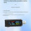 USB Tester  Digital Voltmeter Amperimetro Current Voltage Amp Ammeter Detector Power Bank Charger Indicator 8
