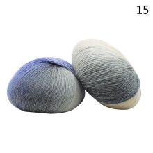 (grey) Household Roll Soft Wool Crochet Baby Yarn Baby Knit Wool Yarn Knitting Rainbow Yarn Knitting Yarn