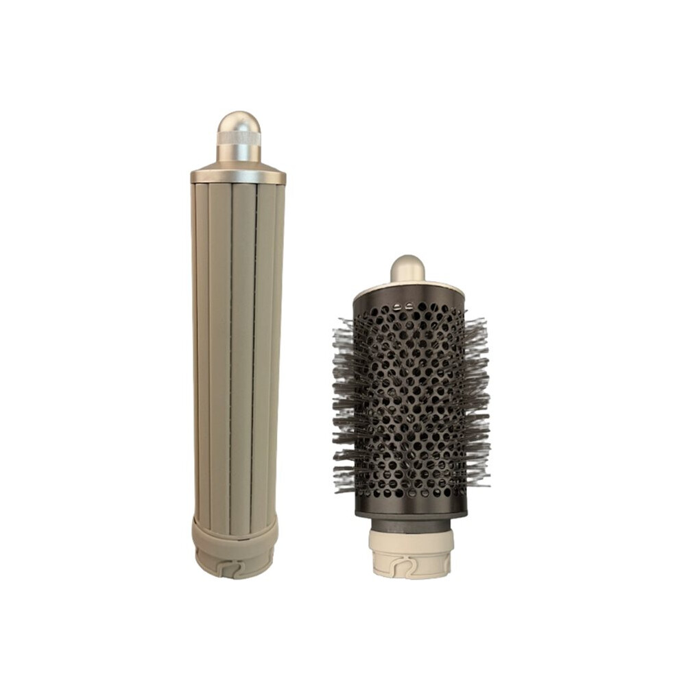 Unisex Round Brush Attachment Long Hair Curling Barrels For Flexstyle Hd400 For Straight Wavy Curly And Coily Hair 55Mm
