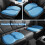 Cooling Car  Cushion, Hollow Middle for Airflow Thick Ergonomic Pressure Relief Car  Pad General Cooling Mat 6