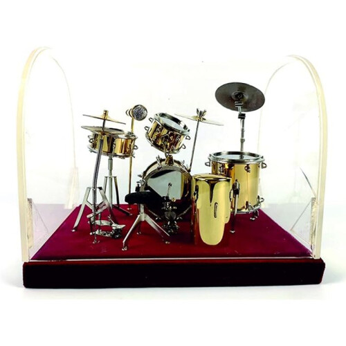 Miniature Jazz Drum Kit Model  Drum Cymbal Musical Instrument Model 2