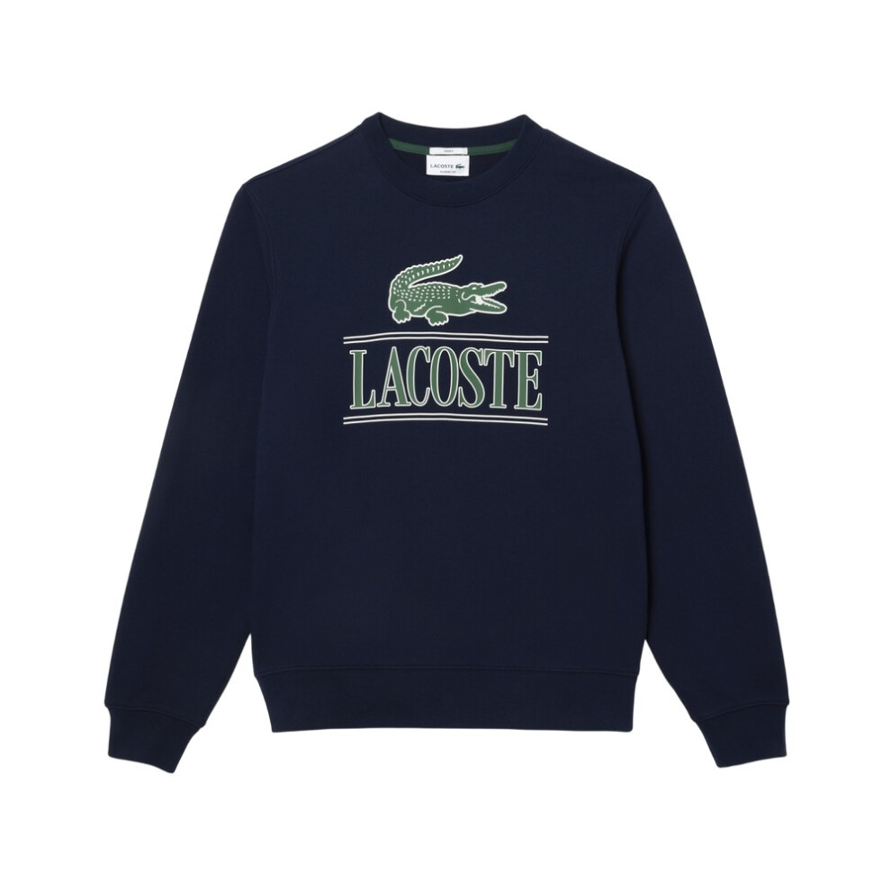 Lacoste (Xxs, Navy ) Mens Oversized Sweatshirt Blue