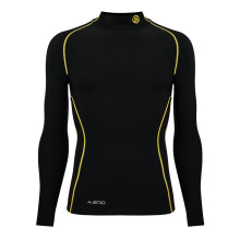 Skins Mens A200 Contrast Line Fitted Long-Sleeved Compression Shirt