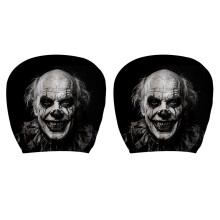 Unique Pattern Car Headrest Covers Set Of Two Breathable-Type B