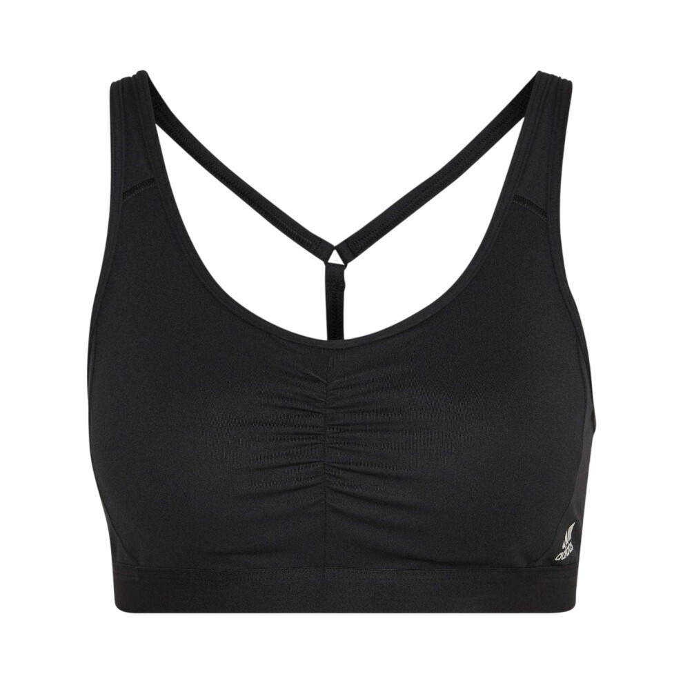 Adidas Womens/Ladies Coreessentials Medium Support Sports Bra Black