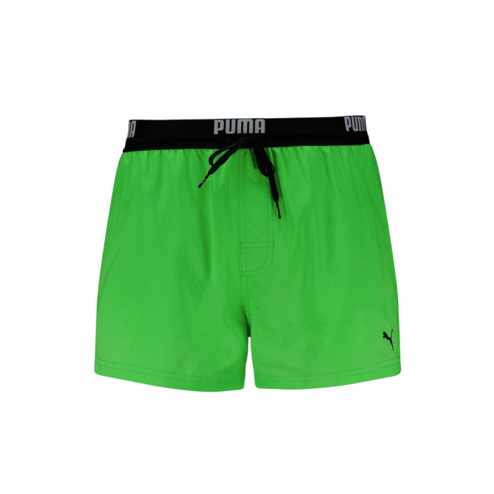 Puma (Xs, ) Mens Swim Shorts Green