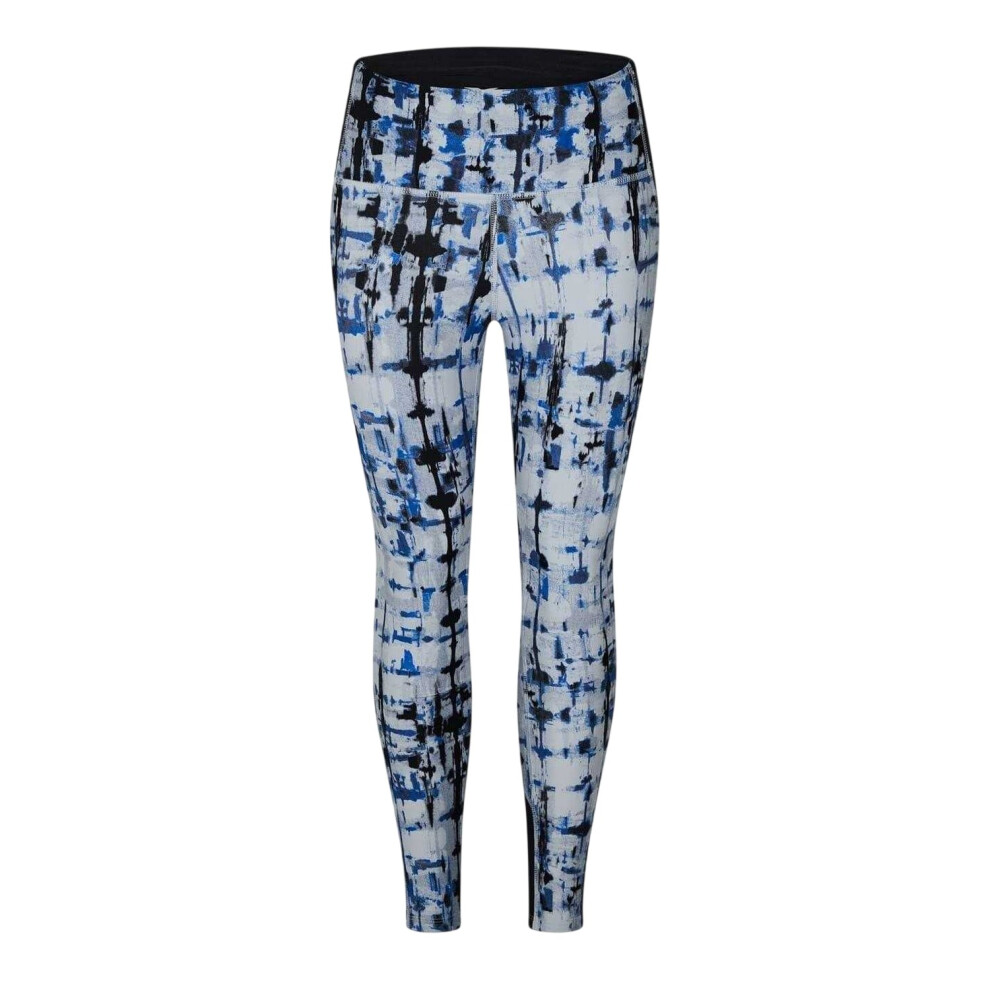 Reebok Womens/Ladies Tie Dye Leggings Grey