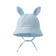 Baumwollmütze für Babys, Mädchen und Jungen, mit-Blau
