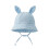 Chapeau de bébé avec oreilles de lapin attrayantes,-Bleu 1