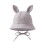 Soft And Warm Rabbit Ears Cap Delicate Rabbit Ears-Taropurple 1