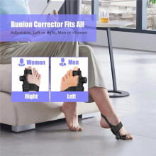 Adjustable Bunion Corrector for Women Men Bunion Fix for Toe Orthopedic Toe Splint Double Correction Separator
