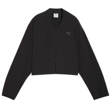 (12 UK, Puma Black) Puma Womens/Ladies Crop Sweatshirt
