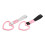 Automotive Bumper Racing Tow Strap Heart Shape Pull Rings-Pink 1
