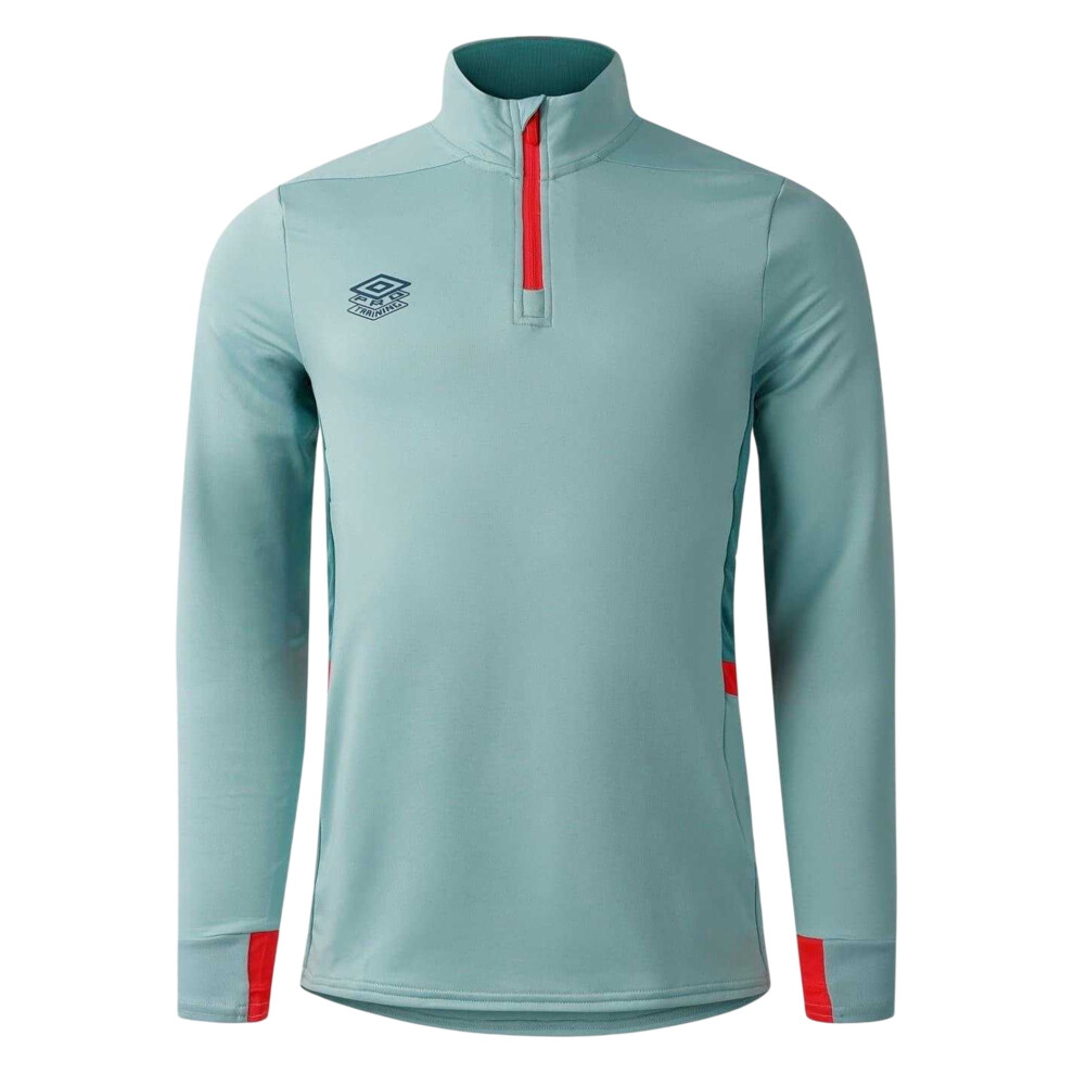 Umbro Mens Regular Raglan Training Sweatshirt Multicoloured