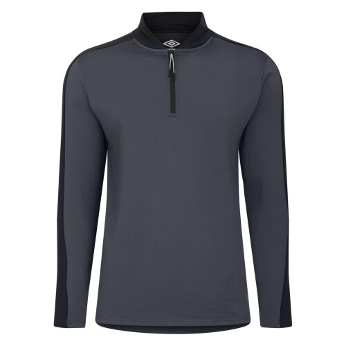 Umbro Umbro Mens Colour Block Ribbed Regular Sweatshirt