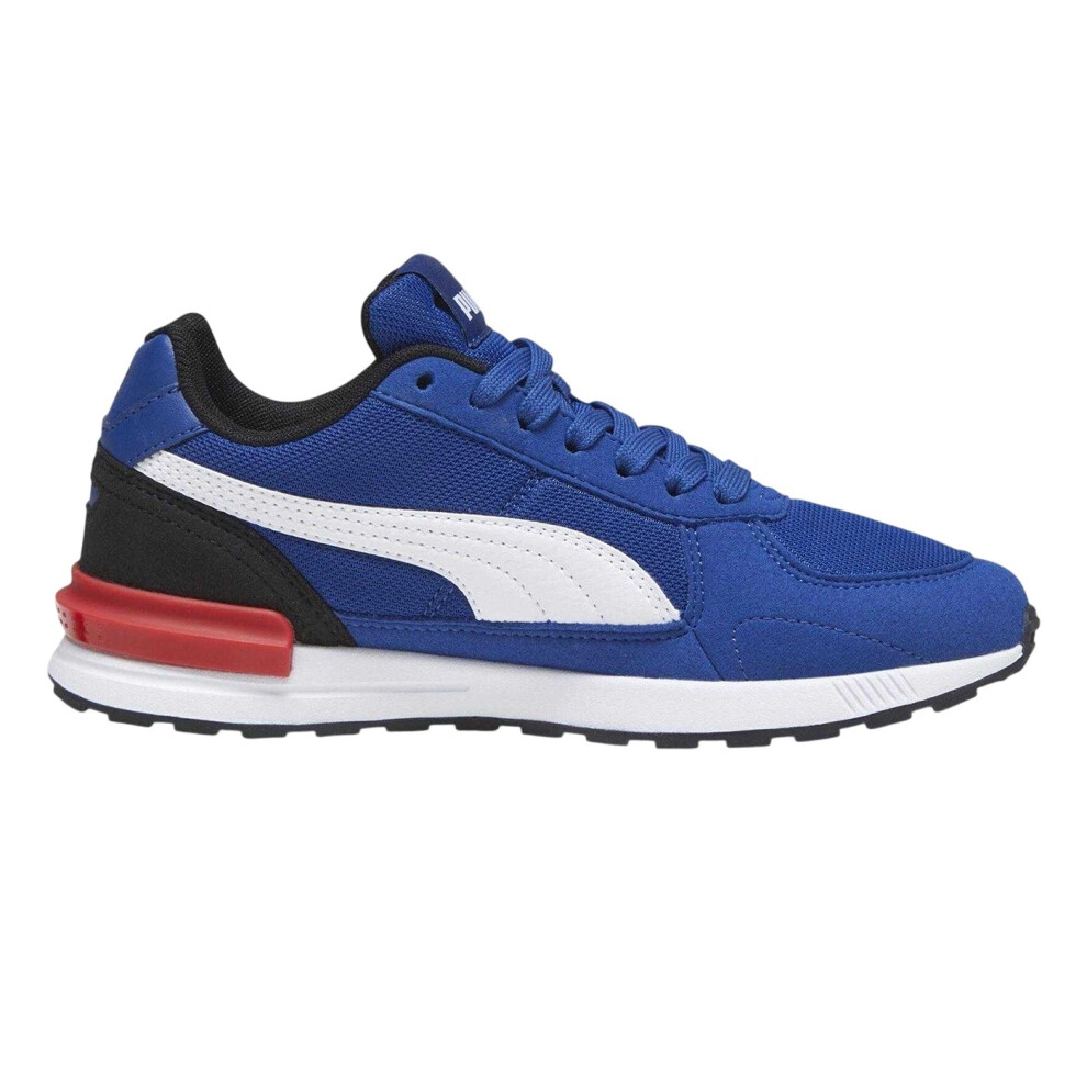 Puma (5 Uk, Blue/White/Black) Childrens/Kids Graviton Trainers Black