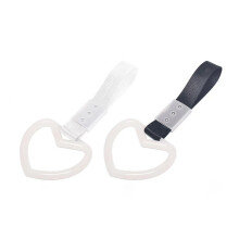 Sangle antistatique en forme de cœur pour- blanc lumineux