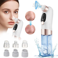 (white) Blackhead Remover Pore Cleaner Black Dots Vacuum Cleaner Skin Pimple Acne Extractor Facial Cleaning Electric Black Head Removal