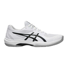 (10 UK, White/Black) Asics Mens Game FF Tennis Shoes