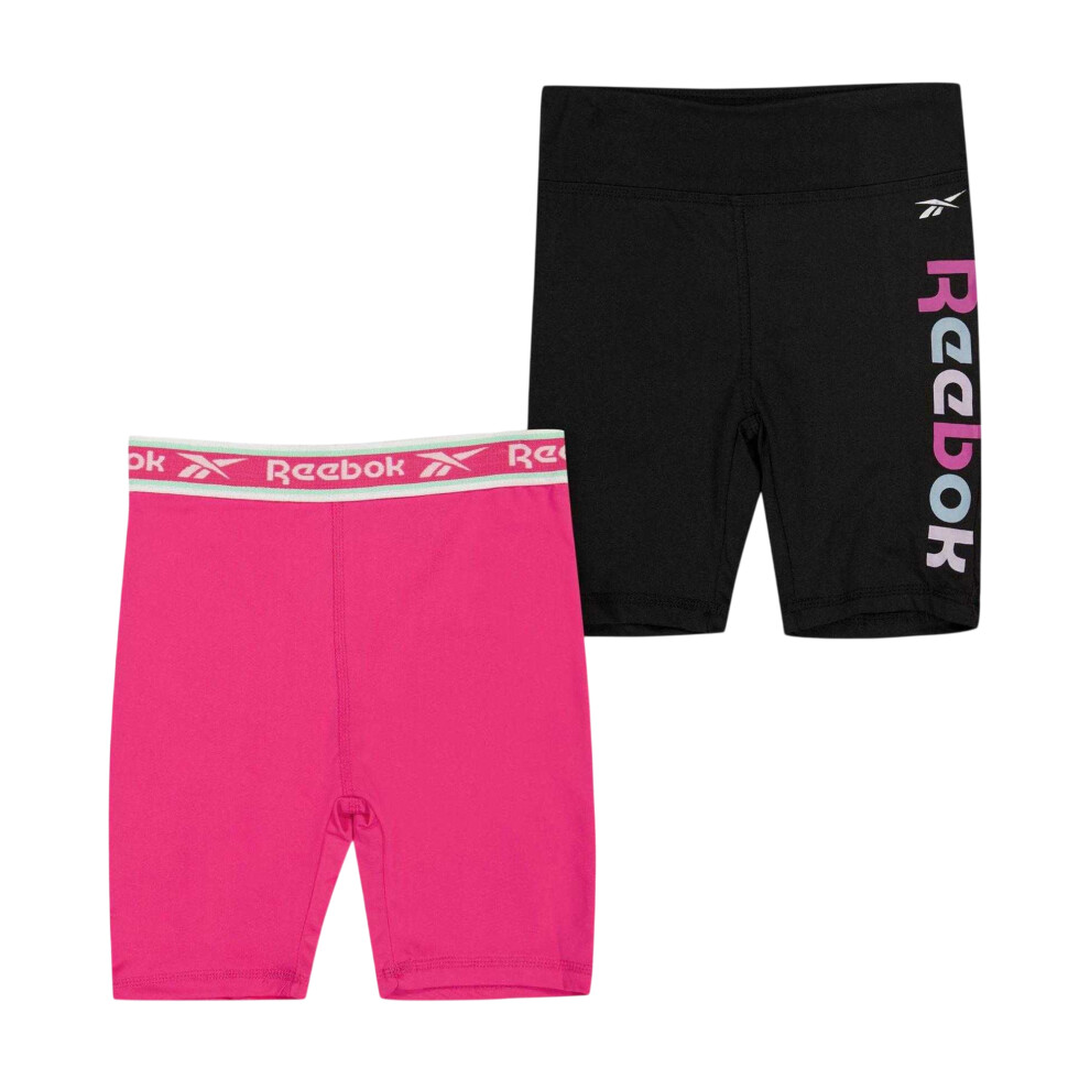 Reebok Girls Shorts (Pack Of 2)