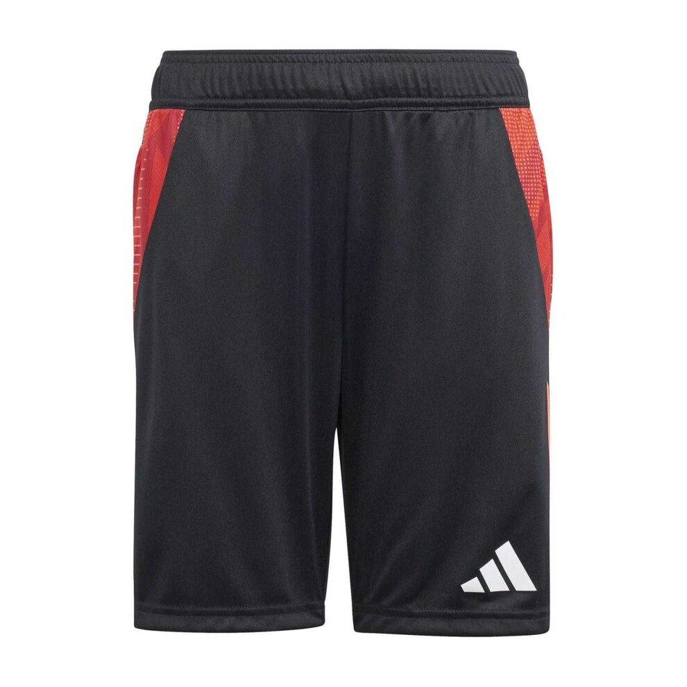 Adidas (11-12 Years, /Solar Red) Childrens/Kids Tiro 24 Competition Football Shorts Black