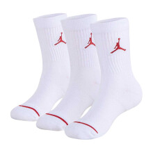 (1 UK-4 UK, White) Nike Childrens/Kids Air Jordan Crew Socks (Pack of 3)
