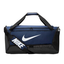 (One Size, Navy Blue/White) Nike Brasilia Holdall