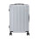 Linea Ribbed Metal Travel Suitcase 1