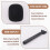 Handheld Stick HTX Wireless Microphone Handheld Stick for  Mic/Moma/ Go/Relacart Microphone,A 9