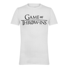 (M, White) Game Of Thrones Unisex Adult Novelty T-Shirt